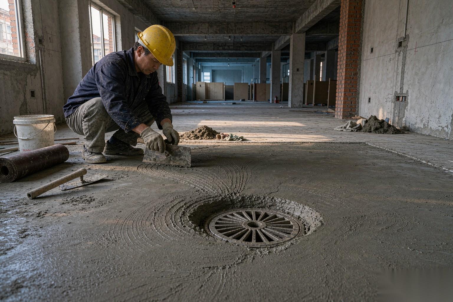 乡村老建筑改造施工现场