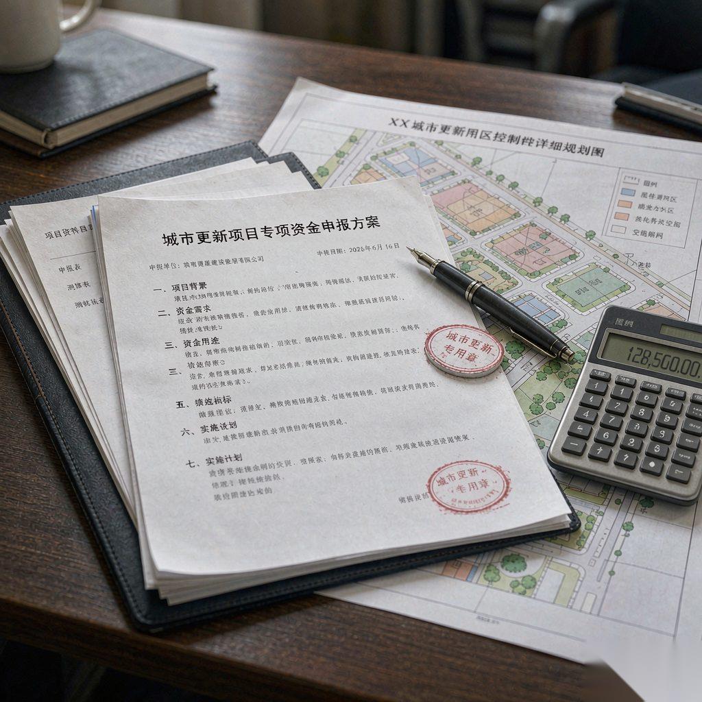 城市更新专项资金申报材料